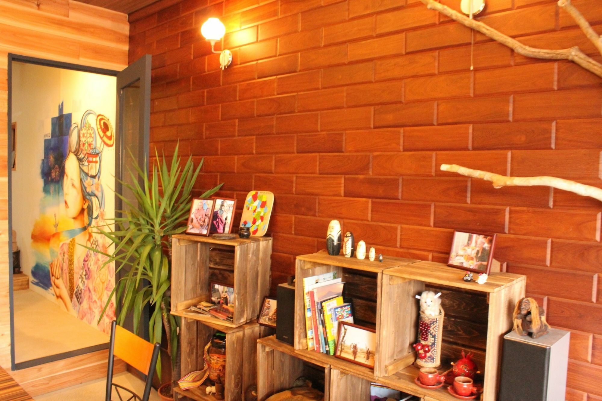 Bar And Hostel Mondo Osaka Bagian luar foto